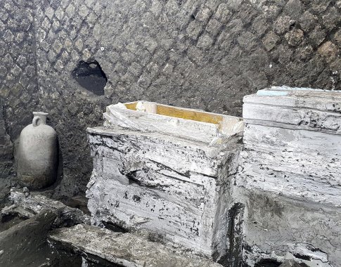 Vezuvijaus sunaikintoje Pompėjoje atkastas 2000 metų senumo vergų kambarys