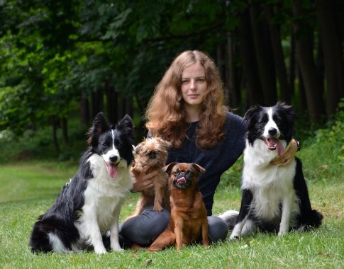 „Savaitė“ apie šunis su terapeuto diplomu