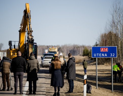 Startavo kelio Vilnius–Utena rekonstrukcija: remontuojama atkarpa turėtų būti baigta iki Kalėdų