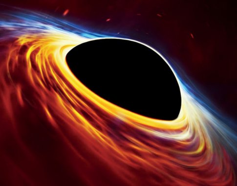Astronomai atrado didžiausią juodąją skylę Paukščių take