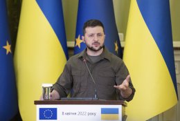 V. Zelenskis: Ukrainai atstatyti reikės šimtų milijardų dolerių