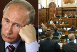 Latvijos parlamentas paskelbė Rusiją terorizmą remiančia valstybe