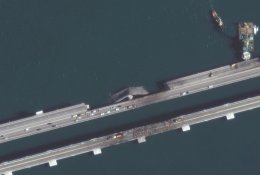 Britų žvalgyba: Krymo tilto pajėgumai nebus visiškai atkurti bent iki 2023  ...