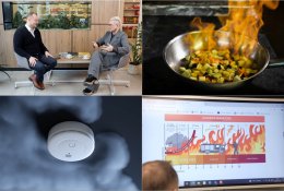 Nuo spirgučių keptuvėje iki viešbučių: kas iš tiesų saugo mus nuo gaisrų