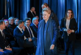 Grybauskaitė apie Lietuvos politinę erdvę: labai nemalonu matyti susiprieši ...