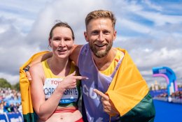 Beveik nematanti maratonininkė Aušra Garunkšnytė: „Svarbiausia – žmonės, ku ...