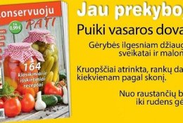 Pristatome naują leidinį mėgstantiems konservuoti