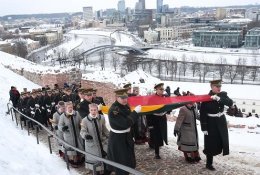 Lietuvos vėliavos pagerbimo ceremonija