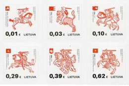 Naujuose pašto ženkluose - Vytis istorinėse vėliavose