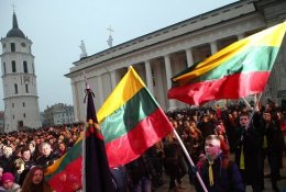 Šventinė jaunimo eisena „Lietuvos valstybės keliu“