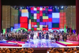 „Dainų dainelės" laureatai koncertavo Operos ir baleto teatre
