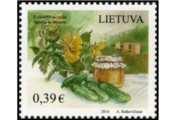 Seniausias lietuviškas desertas - pašto ženkle