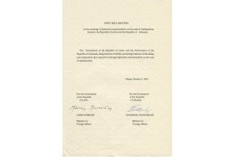 Lietuvos ir Latvijos diplomatinių santykių atkūrimo 25-metis