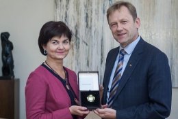 Kultūros ministerijos apdovanojimas – žurnalistei J. Kryževičienei