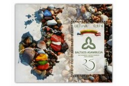 Baltijos Asamblėjos 25-metis įamžinamas pašto ženklu