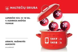 Prezidentas V. Adamkus ir būrys žinomų žmonių skelbs „Maltiečių sriubos" startą
