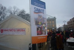 Sostinėje paskelbta „Maltiečių sriubos" akcijos pradžia