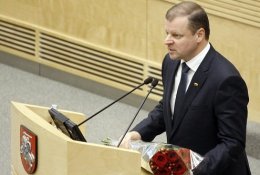 Prezidentė Premjeru paskyrė S. Skvernelį