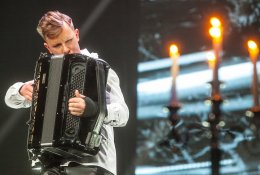 M.Levickis groja visur – ir turguje, ir pašte