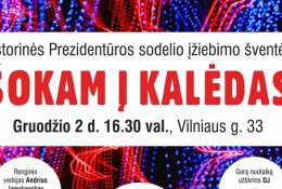 „Šokam į Kalėdas“ – sodelio įžiebimo šventė