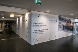 Vilniaus oro uoste jau pluša statybininkai