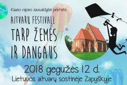 10 priežasčių vykti į Zapyškį ir kelt aitvarą