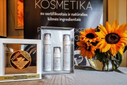 Vaistininkų gaminamai kosmetikai – dar vienas aukso medalis