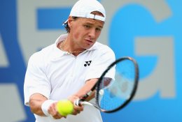 Tenisininkas R. Berankis Katare nugalėjo 22-ąją pasaulio raketę