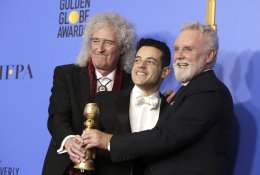 „Auksinių gaublių“ apdovanojimuose triumfavo filmas „Bohemijos rapsodija“