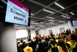 Dėl streiko Vokietijos oro uostuose atšaukta daugiau nei 600 skrydžių