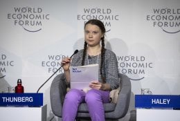 16-metė klimato aktyvistė iš Švedijos pasiūlyta kandidate Nobelio taikos premijai gauti