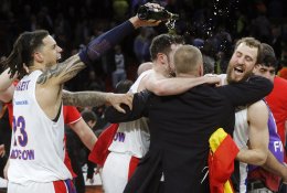 Eurolygos kulminacija: čempionais tapo CSKA, žalgirietis išrinktas į geriausią sezono komandą