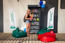 Į Kauno paplūdimius grįžta bibliotekos po atviru dangumi