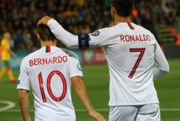 Keturis įvarčius Lietuvoje pelnęs C.Ronaldo: „Svarbiausia buvo pasiekti pergalę“