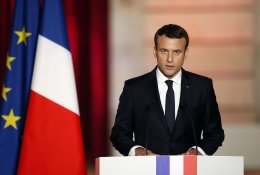 Turkijos užsienio reikalų ministras kaltina E. Macroną „terorizmo rėmimu“ Sirijoje