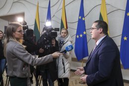 S. Malinauskas: dezinfekcinio skysčio stygiaus problema jau sprendžiama