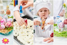 Grietinėlė ir kaklaraiščiai – ingredientai įspūdingiems margučiams išgauti