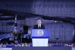 Moon Jae Inas: Pietų Korėja nesiekia dar vieno karo su Šiaurės Korėja