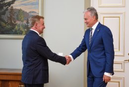 Prezidentas paskyrė R. Sinkevičių ekonomikos ir inovacijų ministru