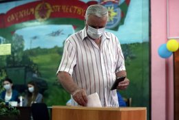 Baltarusijoje vyksta prezidento rinkimai