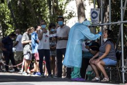 Italams liepta naktį dėvėti apsaugines kaukes