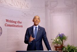 B. Obamos kritika: D. Trumpas nėra tinkamas eiti prezidento pareigas