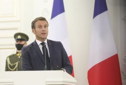 E. Macrono ir S. Cichanouskajos susitikimas: ES palaiko Baltarusijos pilietinę visuomenę