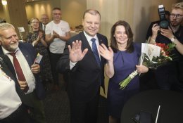 S. Skvernelis: džiaugiuosi, kad žmona turi drąsos