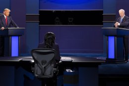 Paskutinieji JAV prezidentiniai debatai tarp D. Trumpo ir J. Bideno praėjo be nokauto