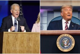 J. Bidenui artėjant prie pergalės rinkimuose, D. Trumpas pradėjo svaidytis nepagrįstais kaltinimais sukčiavimu