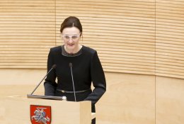V. Čmilytė-Nielsen LVŽS atstovavimo Seime klausimą spręs ne dėl R. Karbauskio: tai buvo vieno asmens teatras
