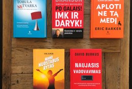 Idėjos kolegų dovanoms: penkios knygos įkvėpimui ir motyvacijai