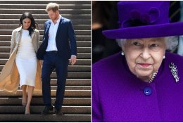Karalienę Elžbietą II „nuliūdino“ iššūkiai, su kuriais teko susidurti princui Harry‘iui ir jo žmonai Meghan