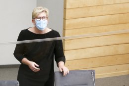 I. Šimonytė sureagavo į opozicijos kritiką: nenorime dar labiau didinti teisėkūros malūno tempo